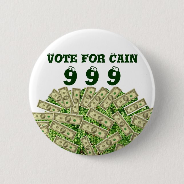 999,Vote for Cain_ Button (Vorderseite)