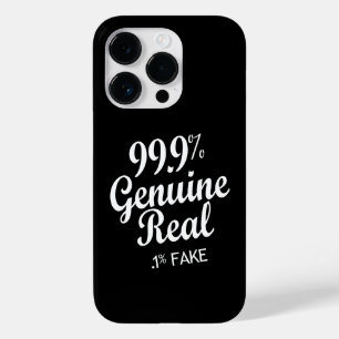 99,9 % Real,1 % Fake Case-Mate iPhone 14 Pro Hülle