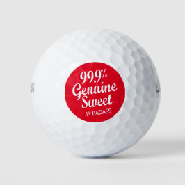 99,9 % Süßigkeiten .1 % Badass (2) Golfball
