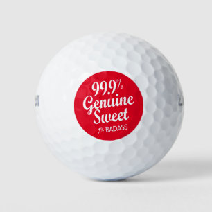99,9 % Süßigkeiten .1 % Badass (2) Golfball