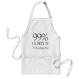 99% Cowboy Schürze