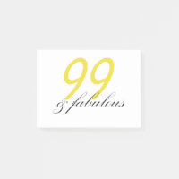 99 & Fabulous