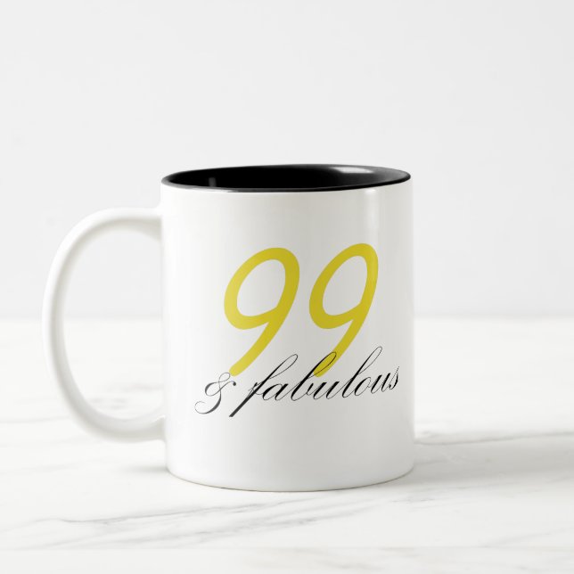 99 & Fabulous Zweifarbige Tasse (Links)