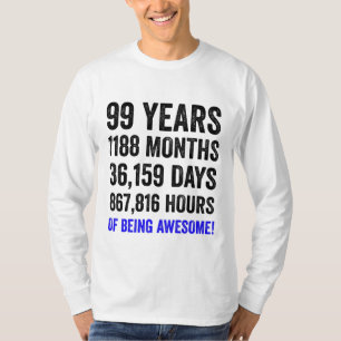 99. Geburtstag // GeburtstagsCountdown für die so T-Shirt