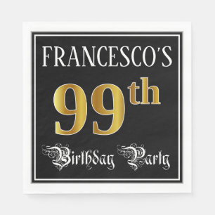 99. Geburtstagsparty - Extravagantes Drehbuch, Imi Serviette