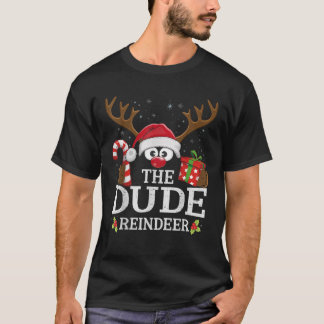 99 Gifts Matching Christmas Reindeer Squad Christm T-Shirt
