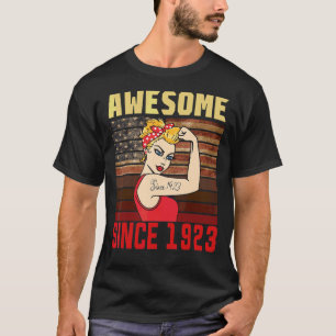 99 Jahre alt Phantastisch seit 1923 99. Geburtstag T-Shirt