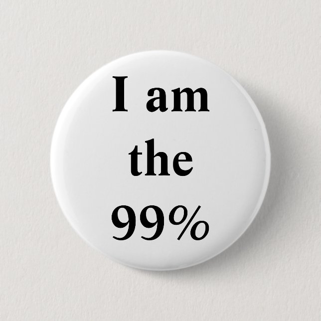 99% Knopf Button (Vorderseite)