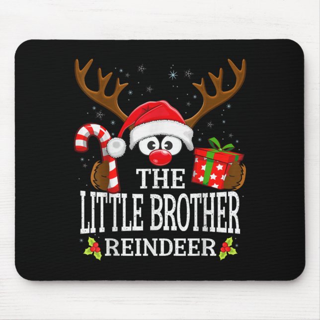 99 Matching Christmas Reindeer Squad Uni-adults &a Mousepad (Vorne)