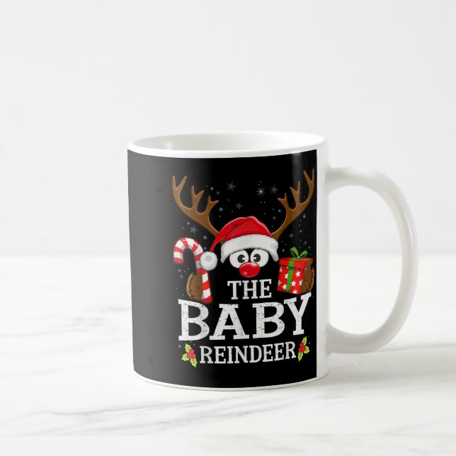 99 Matching Christmas Reindeer Squad - Uni-adults  Kaffeetasse (Rechts)