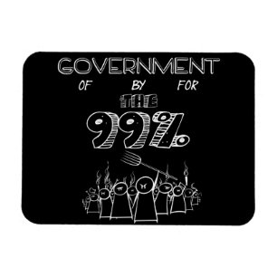 99 % Occupy Wall Street Magnet