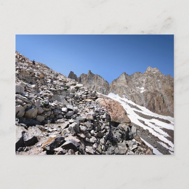 99 oder 87 Rückkopplungen auf Mt Whitney 2 Postkarte (Vorderseite)
