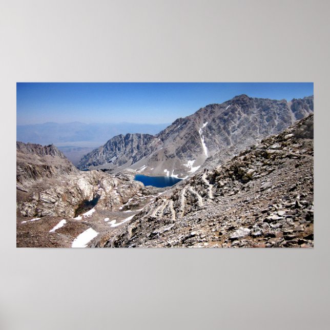 99 oder 97 Rückkopplungen auf Mt Whitney 3 Poster (Vorne)