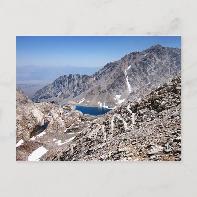 99 oder 97 Rückkopplungen auf Mt Whitney 3 Postkarte (Vorderseite)