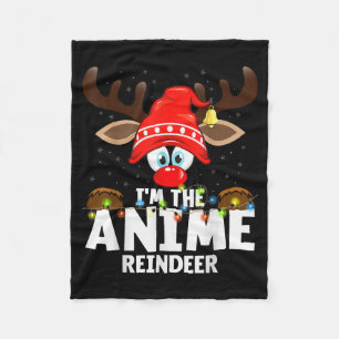 99 passende Weihnachts-Rentiere Anime - Uni-Erwach Fleecedecke