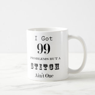 99 Probleme Knitters Tasse