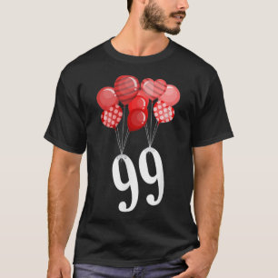 99 Red Balloons - Peace Liebe 80er Classic T - Shi T-Shirt