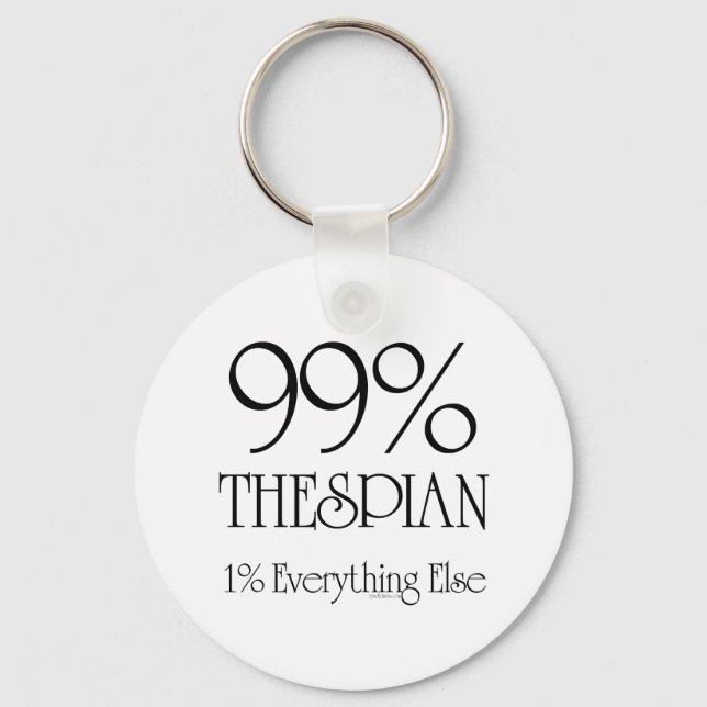 99% Thespian Schlüsselanhänger (Vorderseite)