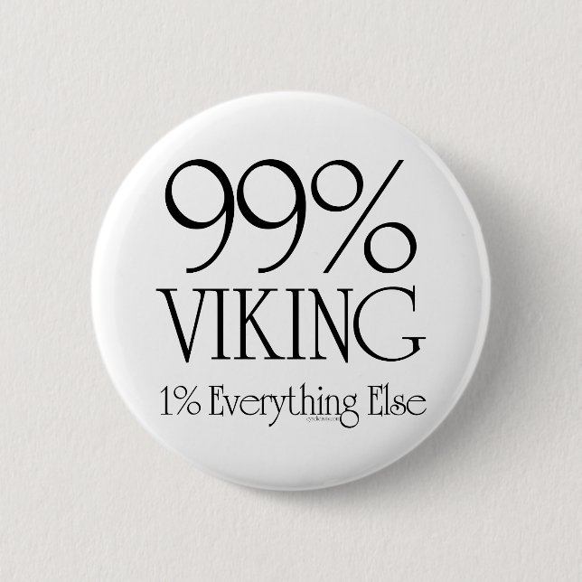 99% Viking Button (Vorderseite)