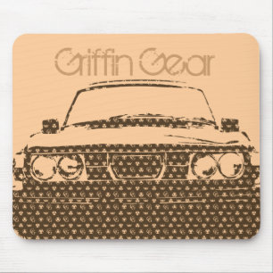 99turbo_GG_brwn, Greif-Gang Mousepad