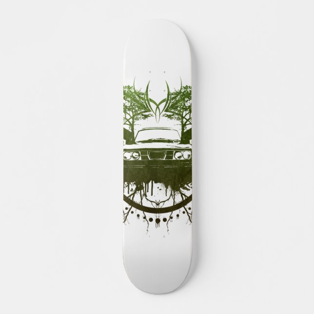 99turbogrunge_organic_bark skateboard (Vorne)