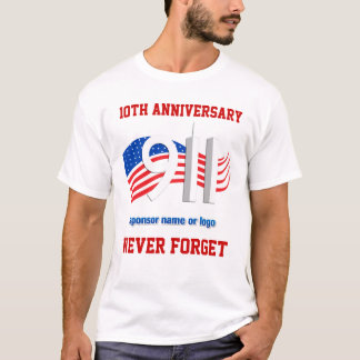 9/11 - 11. September - NY förderte T-Shirt