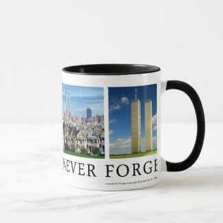 9/11" Amerika vergisst nie" Tasse
