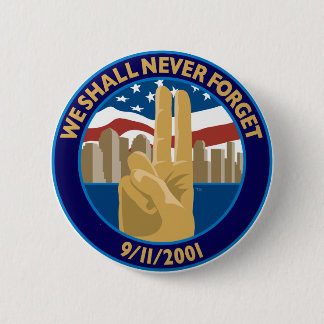 9/11 Erinnerungssymbol-Knopf Button