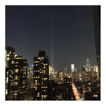 9-11 Gedenklichter NYC