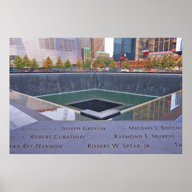 9-11-Gedenkstätte "Ground Zero" Poster (Vorne)