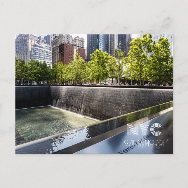 9/11-Gedenkstätte Postkarte (Vorderseite)