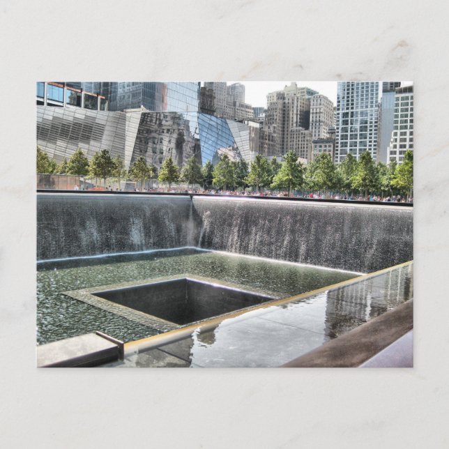 9/11-Gedenkstätte Postkarte (Vorderseite)