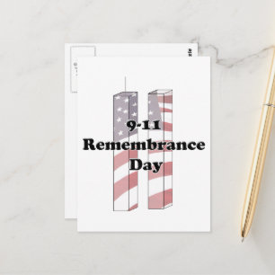 9-11 Gedenktag - Patriotentag Postkarte