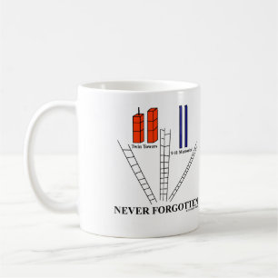 9/11 nie vergessene Tasse