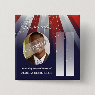 9. /11. September 11 - personalisierte Button