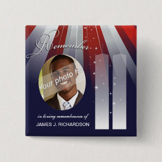 9. /11. September 11 - personalisierte Button