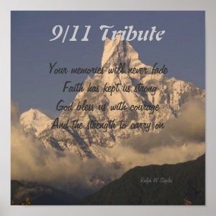 9/11 tribute prints poster