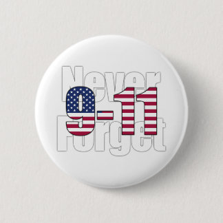 9-11 vergessen Sie nie Button