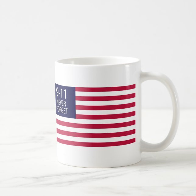 9-11 VERGESSEN SIE NIE KAFFEETASSE (Rechts)