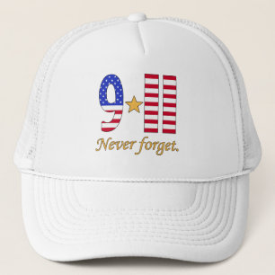 9-11 vergessen Sie nie Produkte Truckerkappe