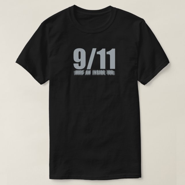 9/11 WAR EIN INSIDER-JOB T-Shirt (Design vorne)