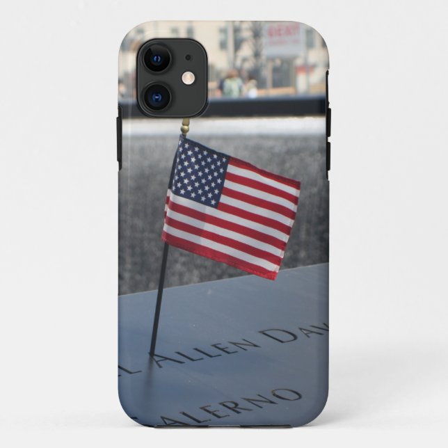 9/11 - Wir vergessen nie Case-Mate iPhone Hülle (Rückseite)