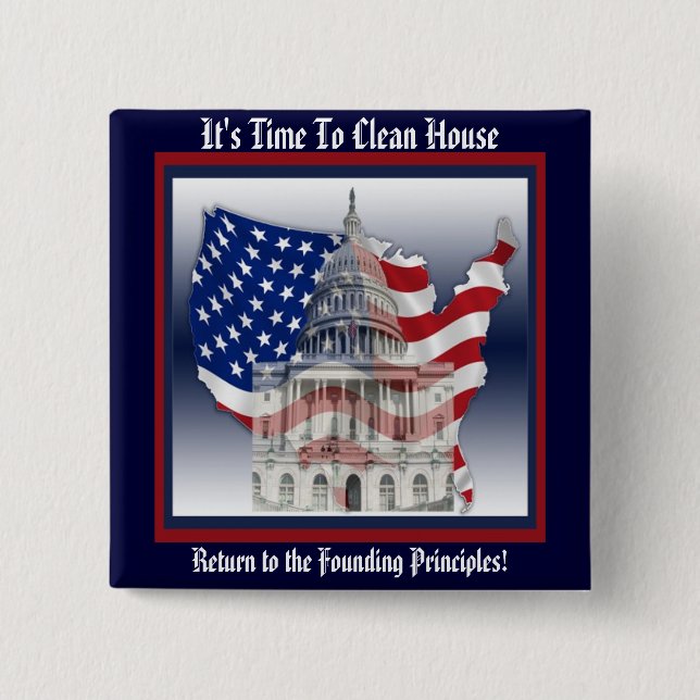 9/12 Projekt-Stützknopf Button (Vorderseite)