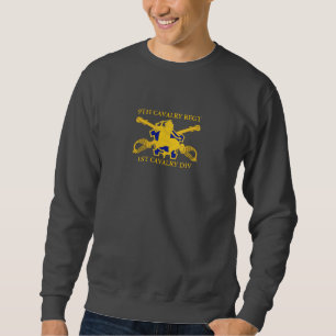 9. 1. CAV Div. SWEATSHIRT DER KAVALLERIE-