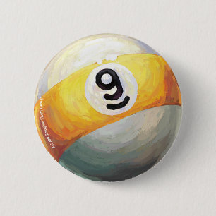 9 Ball Button