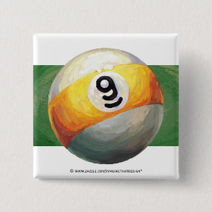 9 Ball Button