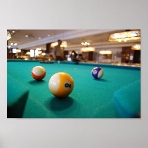 9 Ball - Eckpoket Poster