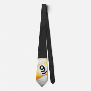 9 Ball-Krawatte Krawatte