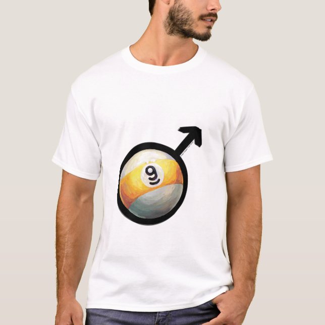 9 Ball T-Shirt (Vorderseite)