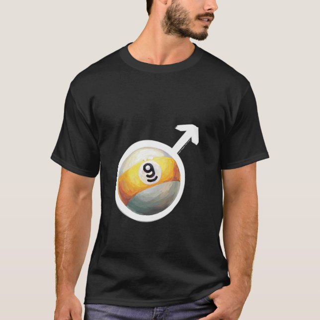 9 Ball T-Shirt (Vorderseite)